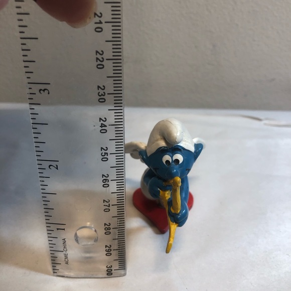 Vintage Peyo Germany Smurf Cupid Valentine’s Day - Picture 2 of 9